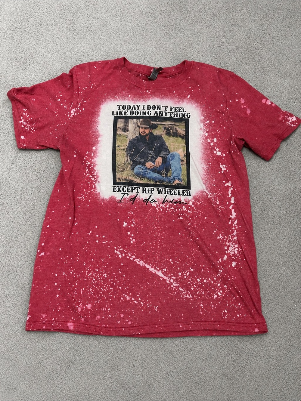 Yellow stone graphic tee- rip wheeler